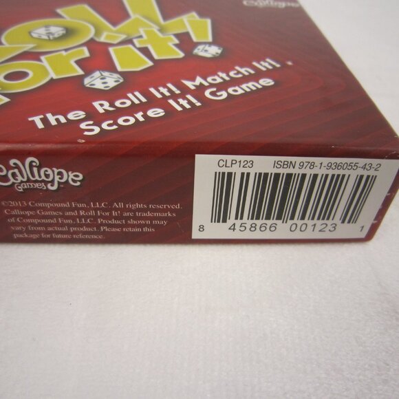 Roll For It! Dice Game - Complete - Picture 4 of 7